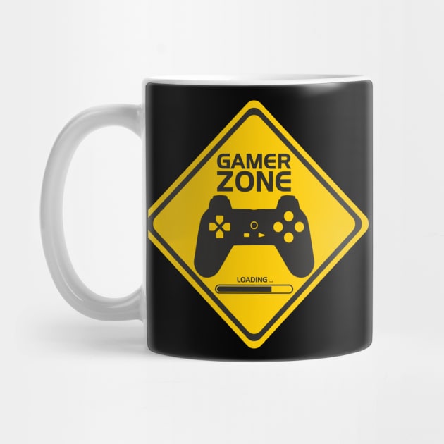 gamer zone sign by psanchez